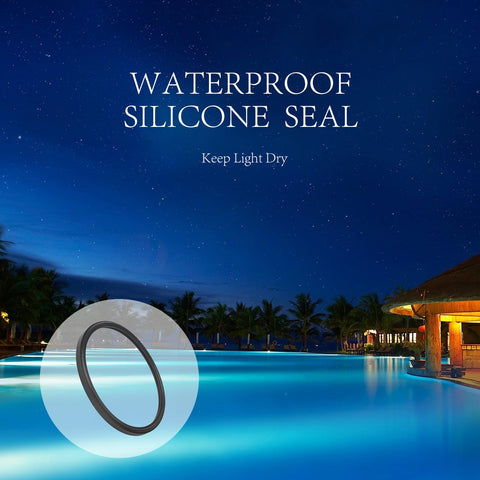 DFD leak-prevention emphasis image suggesting leak-free pool-light operation