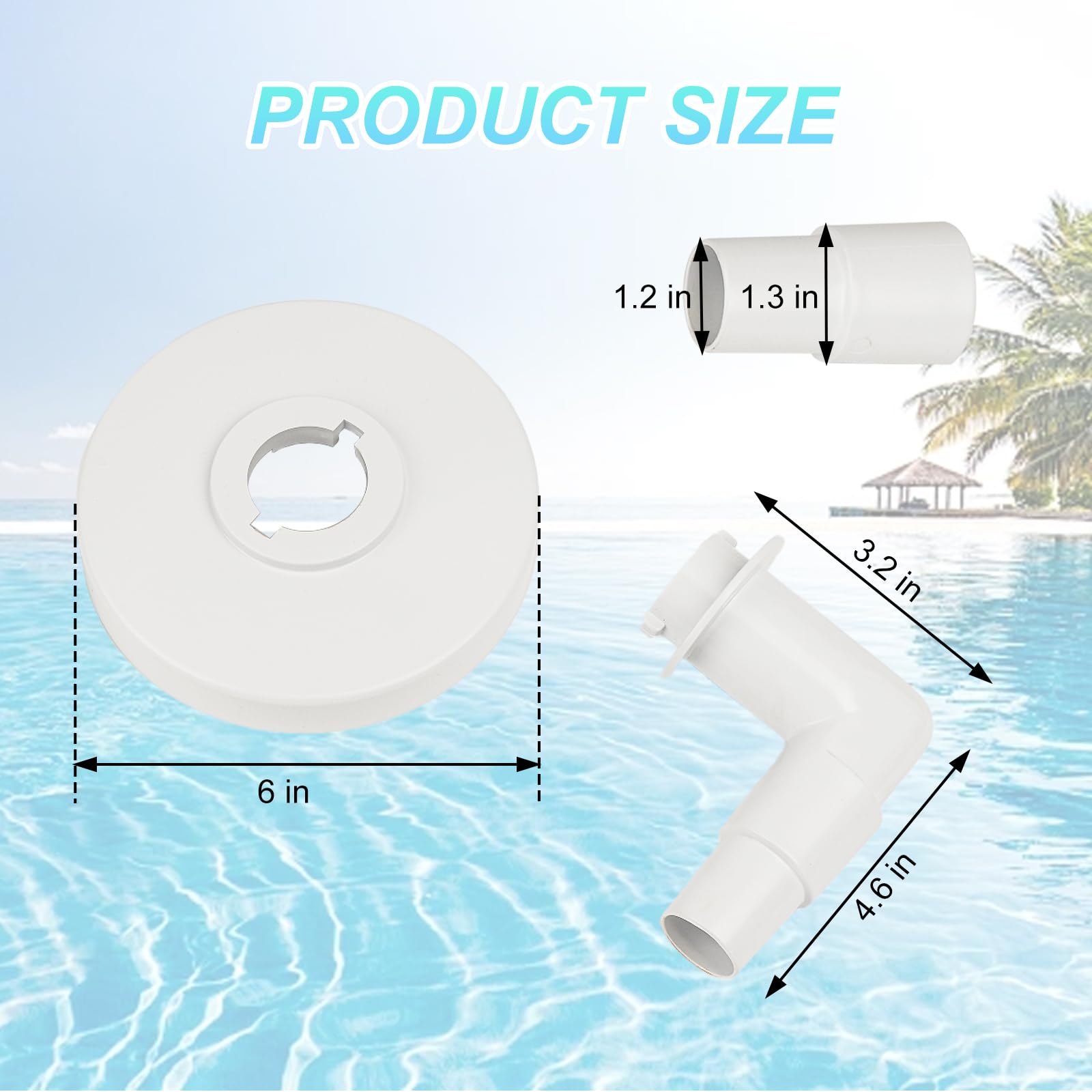 DFD SP11041 demonstrates easy hose compatibility with Hayward skimmers for cleaner water