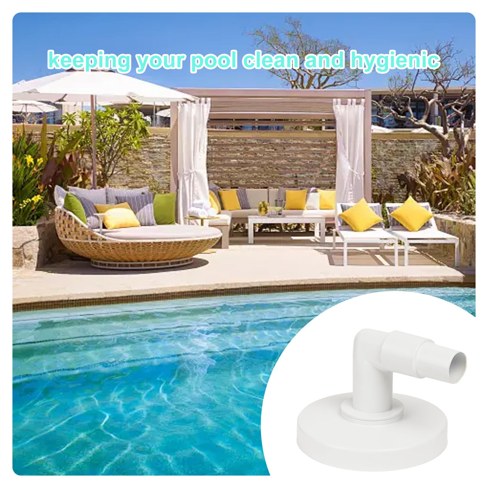DFD SP11041-sturdy-pvc-construction conveys durable, long-lasting pool accessory