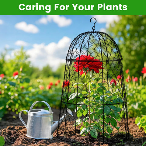 DFJFIFF outdoor garden cover suitable for tomatoes, roses, and shrubs.