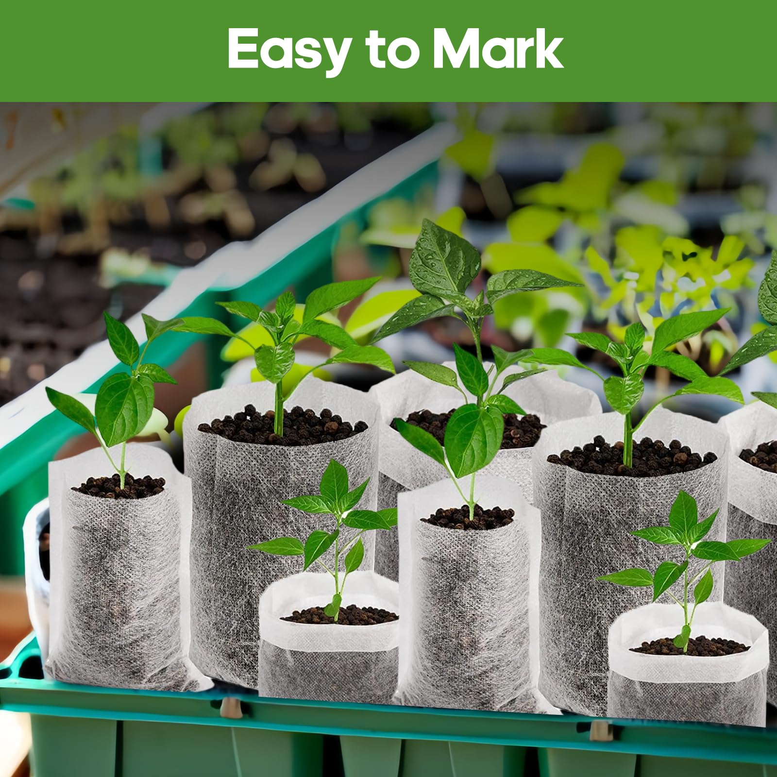 DFKPVBHB plant grow bag in garden setup for versatile indoor-outdoor use.