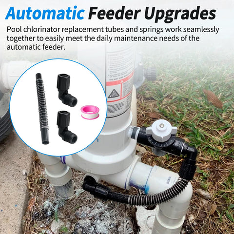 DFNIDY chlorinator replacement kit for Pentair 320/322 feeders.