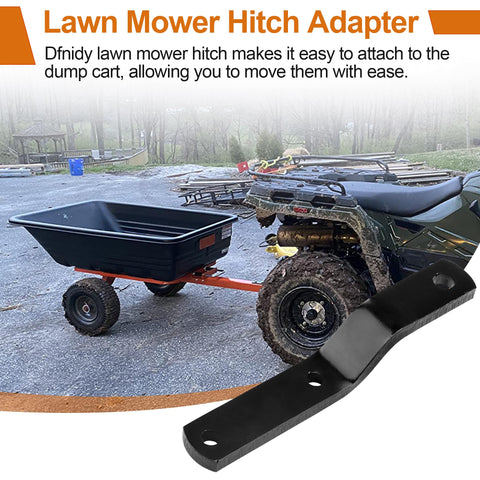 Dfnidy hitch attachment fit-check helps verify compatibility before use.