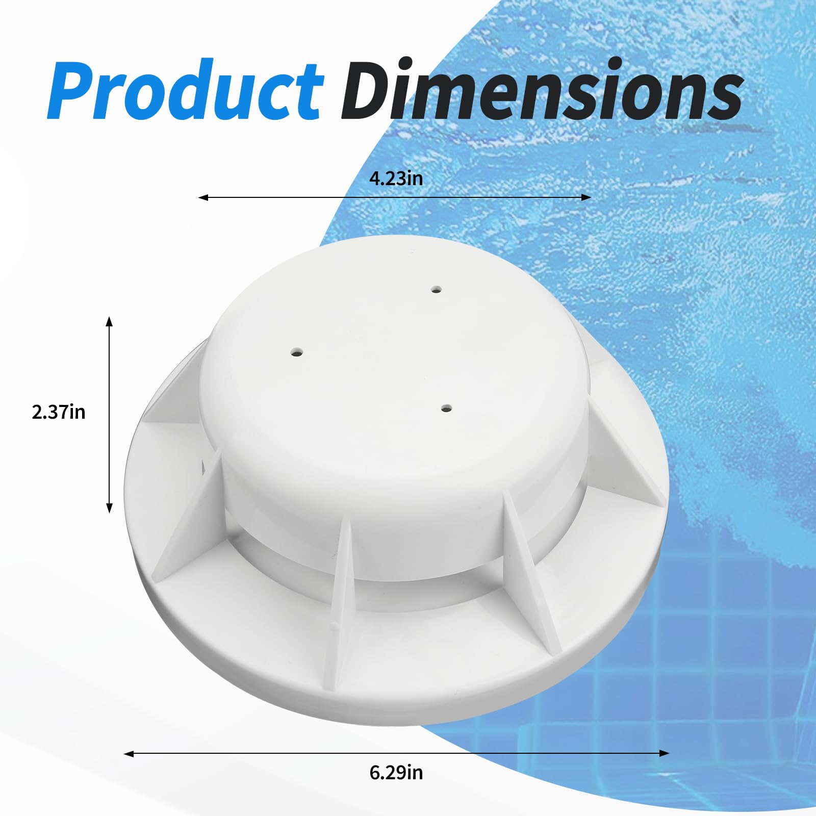 Dfnidy SP1070FV float valve assembly with equalizer flap supports balanced water intake