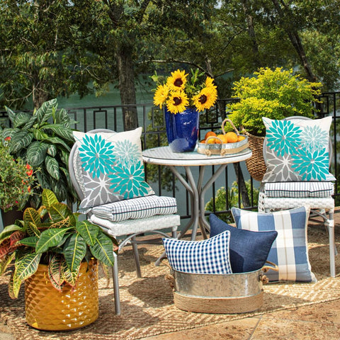 DFXSZ outdoor pillow covers protect cushions on patios
