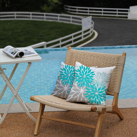 DFXSZ waterproof coating blocks water beads on outdoor pillow cover