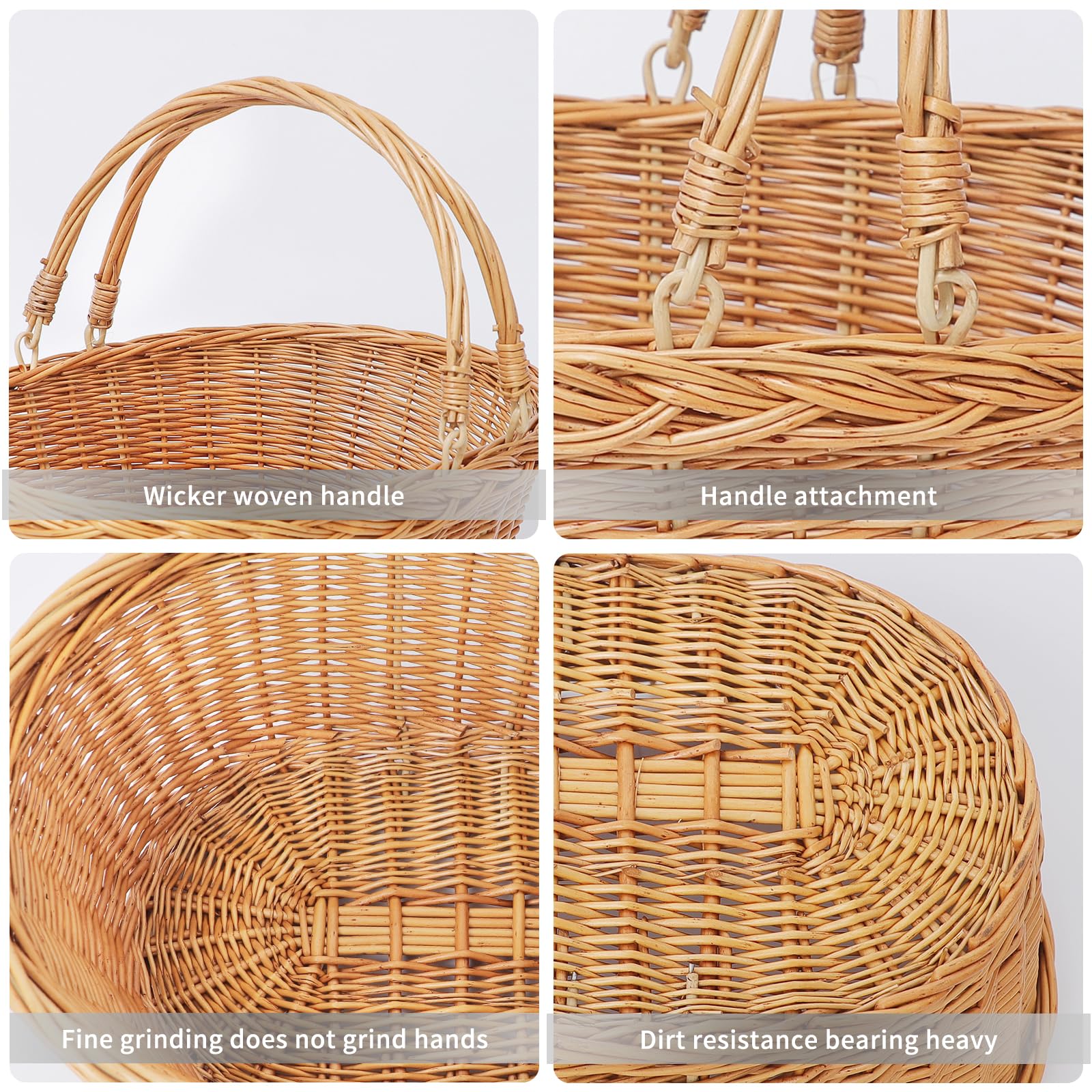 DGANXUN gift basket ready to present with gourmet foods or flowers.