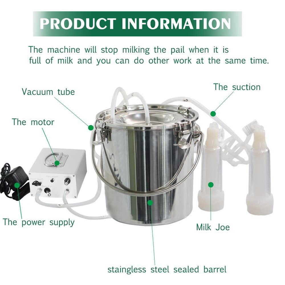 DGBAIZ pulsation dial lets you adjust suction for comfort during milking