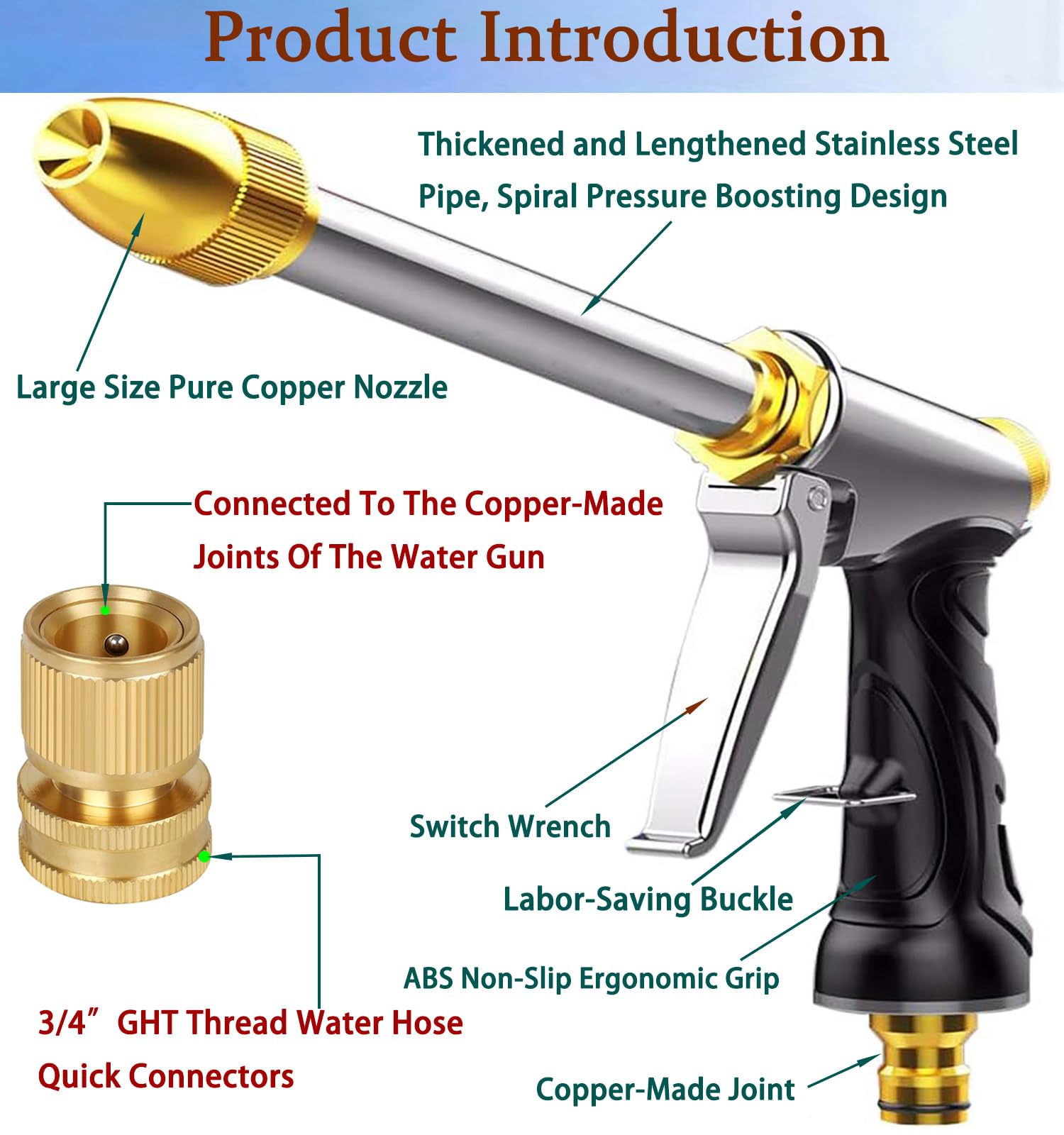 DGESRUNDA rubber washer helps create a leak-free seal during operation.