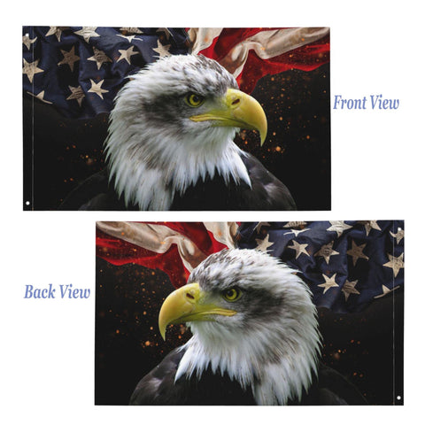 DGFhk American Eagle Flag 3x5 ideal for Independence Day displays.