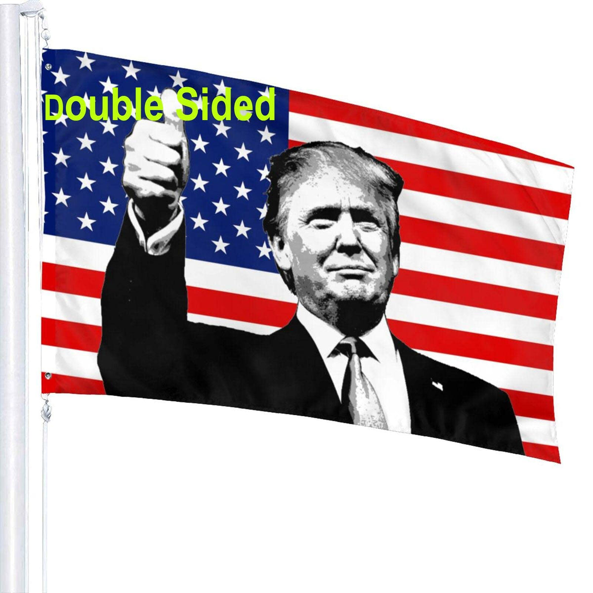 DGFhk double-sided 3x5ft outdoor flag for versatile garden display.