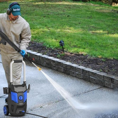 DGIVOVO pressure washer four quick-connect nozzles for versatile surfaces