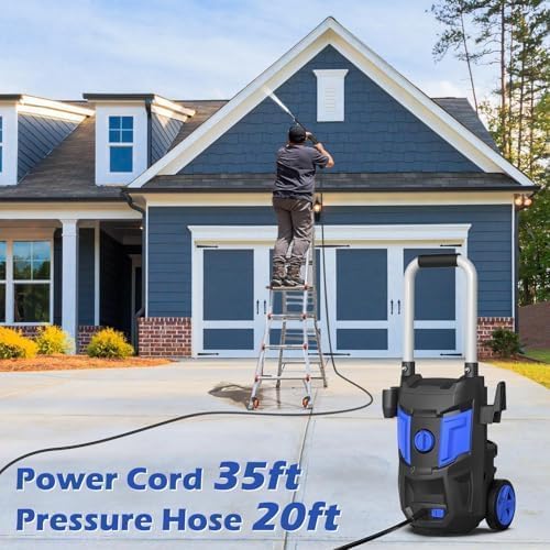 DGIVOVO 4800 PSI unit for tough grime and driveways