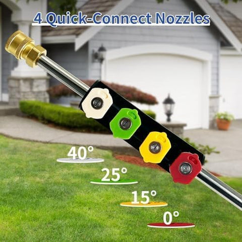 DGIVOVO built-in hose storage keeps cords tidy and protected