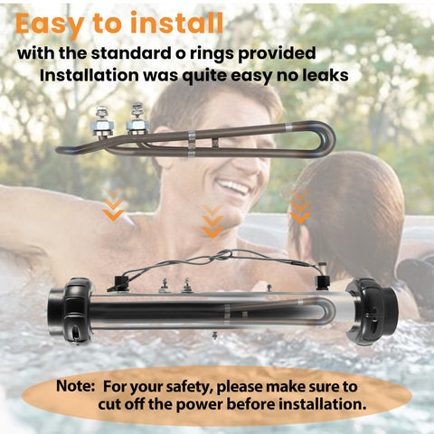 Dgqtrx easy install heater shell for metal tubing systems