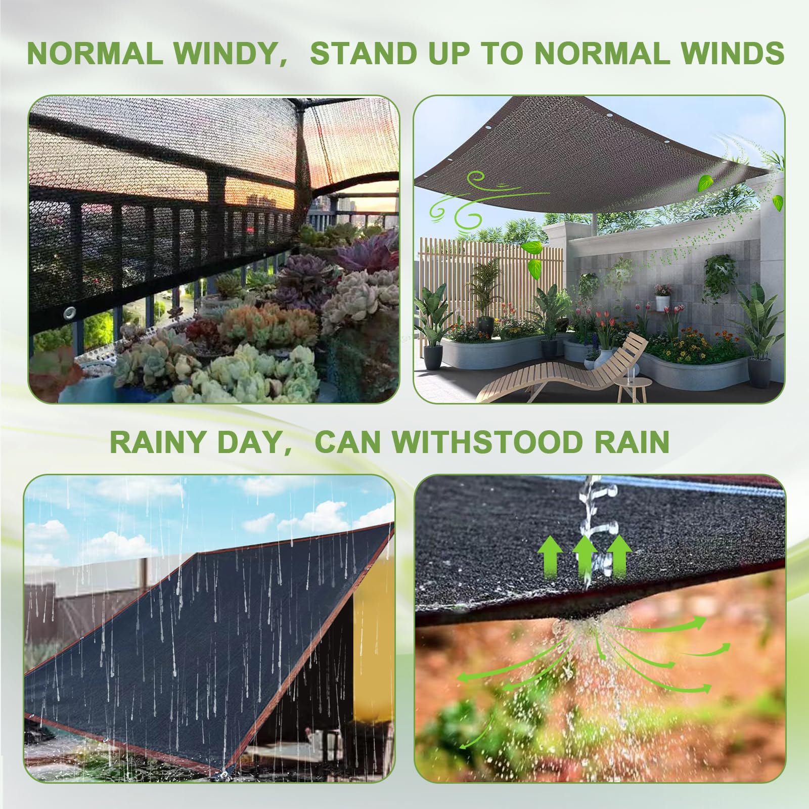 DGSL shade cloth for dog kennel offers shade without overheating pets