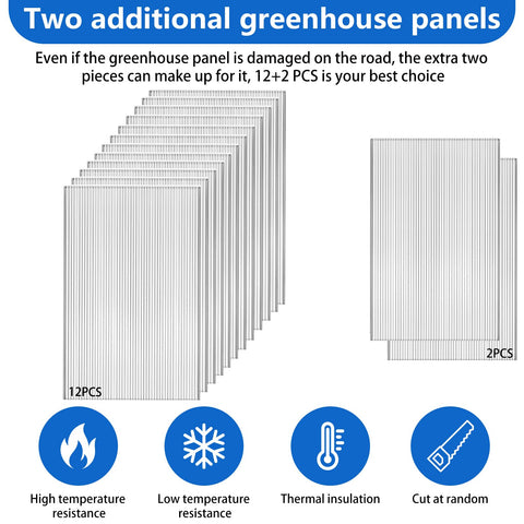 DGSL greenhouse panels highlight high light transmission for vibrant growth.