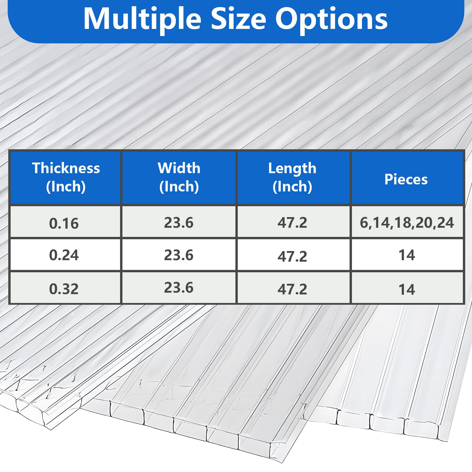 DGSL polycarbonate roof panels deliver ample light for healthy plant growth