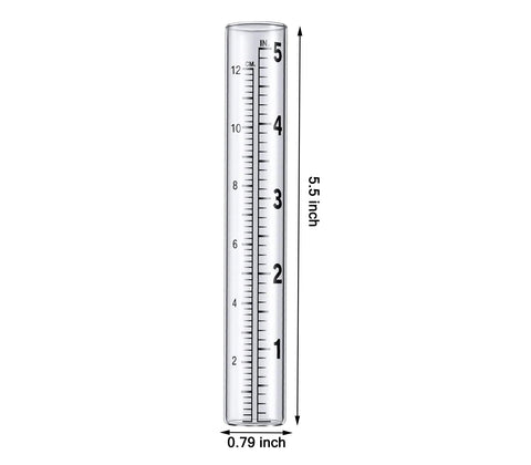 dgudgu yard rainfall tubes simplify watering decisions for gardens and lawns