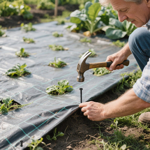 DharBnt garden fabric pegs install quickly for a clean, professional look.