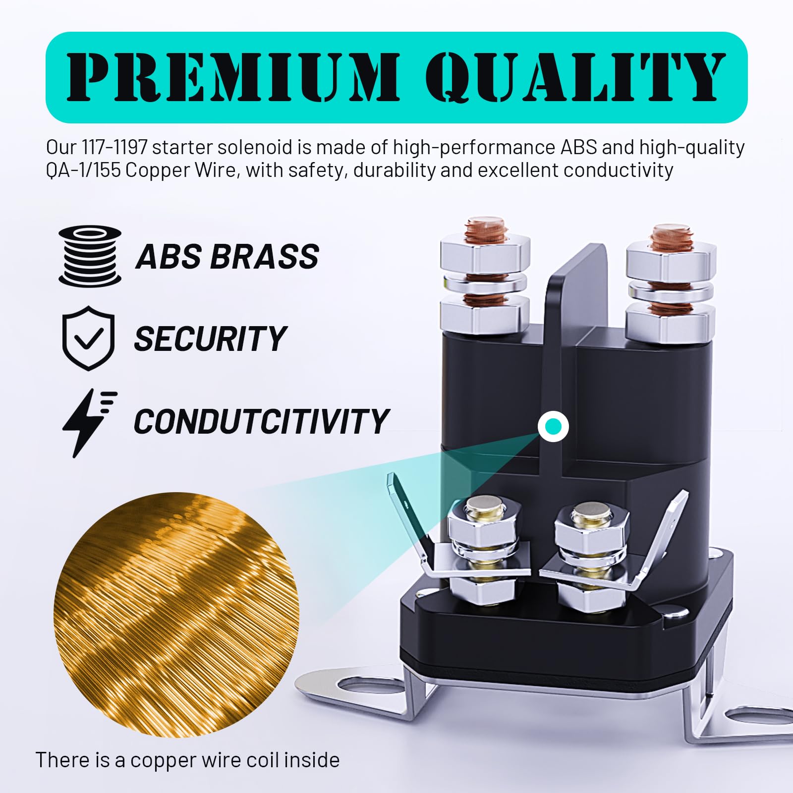 DHEISHA ABS housing delivers durable, long-lasting performance and safety.