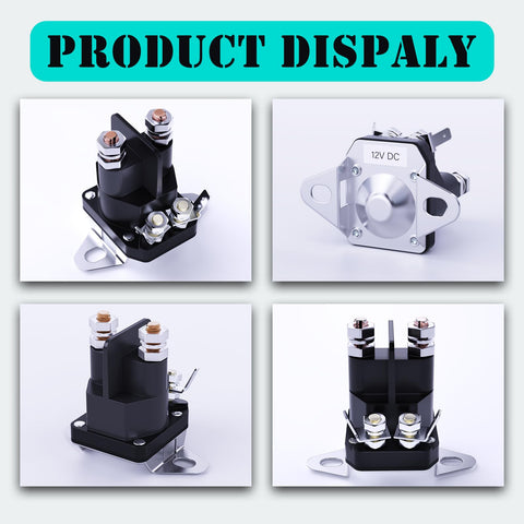 DHEISHA easy install solenoid with bottom mounting holes for secure fit.