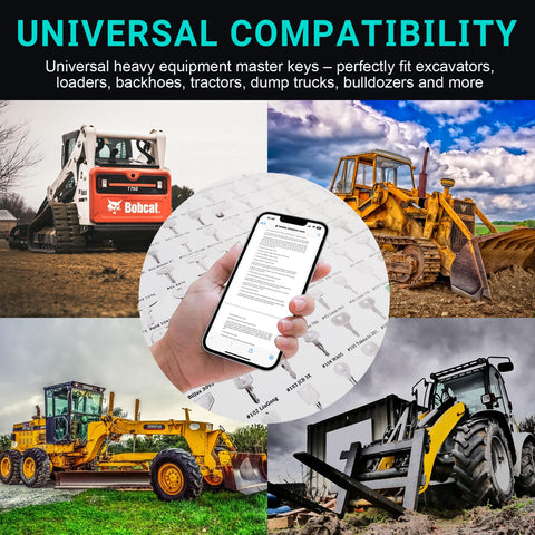 DHEISHA universal compatibility keys cover many brands and ages.