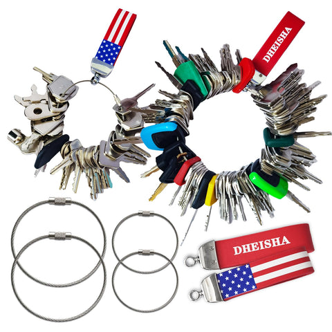 DHEISHA worksite spare keys kit for contractors and operators.