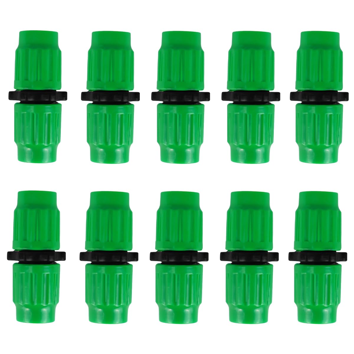 Dhieong hose repair kit with green coating for heat resistance in outdoor watering.