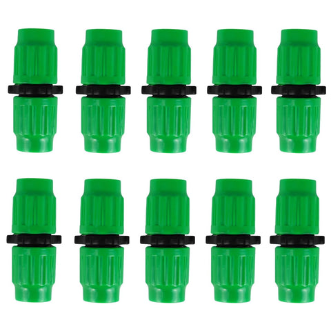 Dhieong hose repair kit with green coating for heat resistance in outdoor watering.