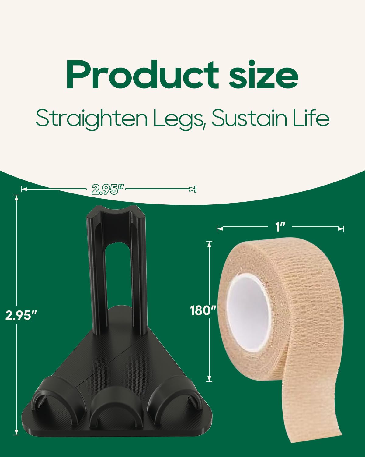 DHOEM chicken leg splint on foot demonstrates secure immobilization during healing