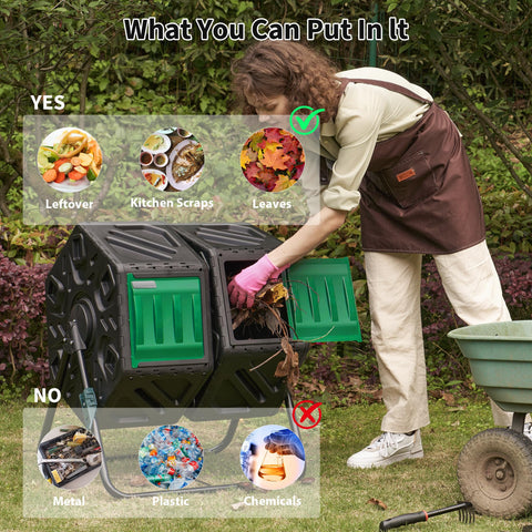 DIAMONDFORGE kitchen scraps to garden soil transformation in action.