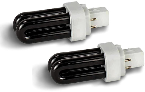 Diamondus replacement bulb for Dynatrap 41050 showing exterior bulb glow for outdoor use