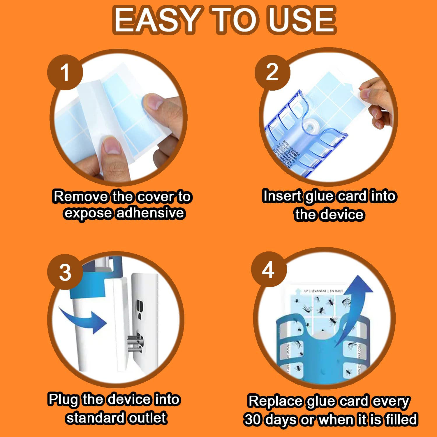 Diamondus twenty-pack glue boards for easy indoor maintenance.