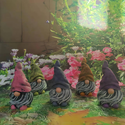 Dianreno gnomes for plant pots adding whimsical charm to spaces.