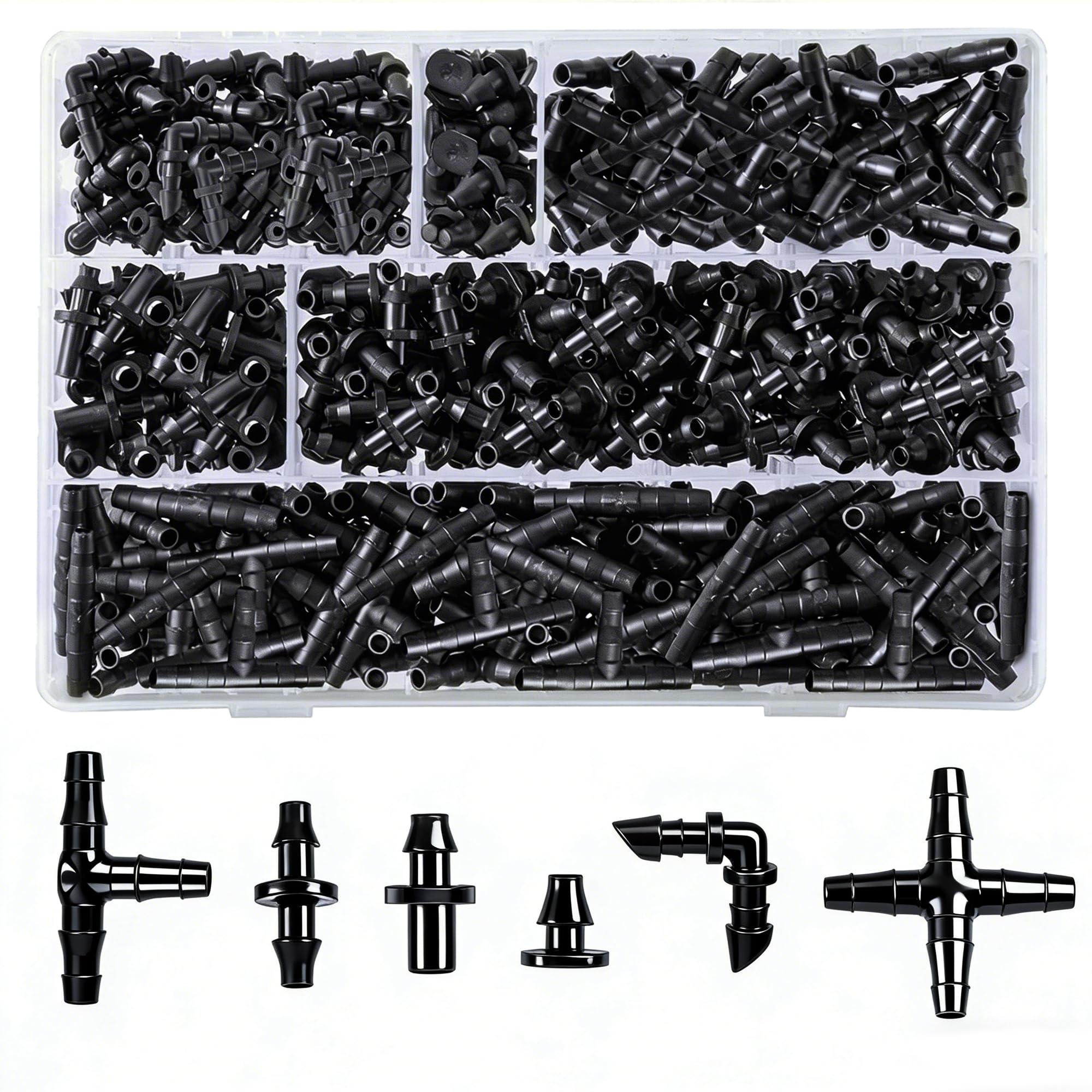 Dianrui oblique barbed tee assembly demonstrates versatile branching for watering