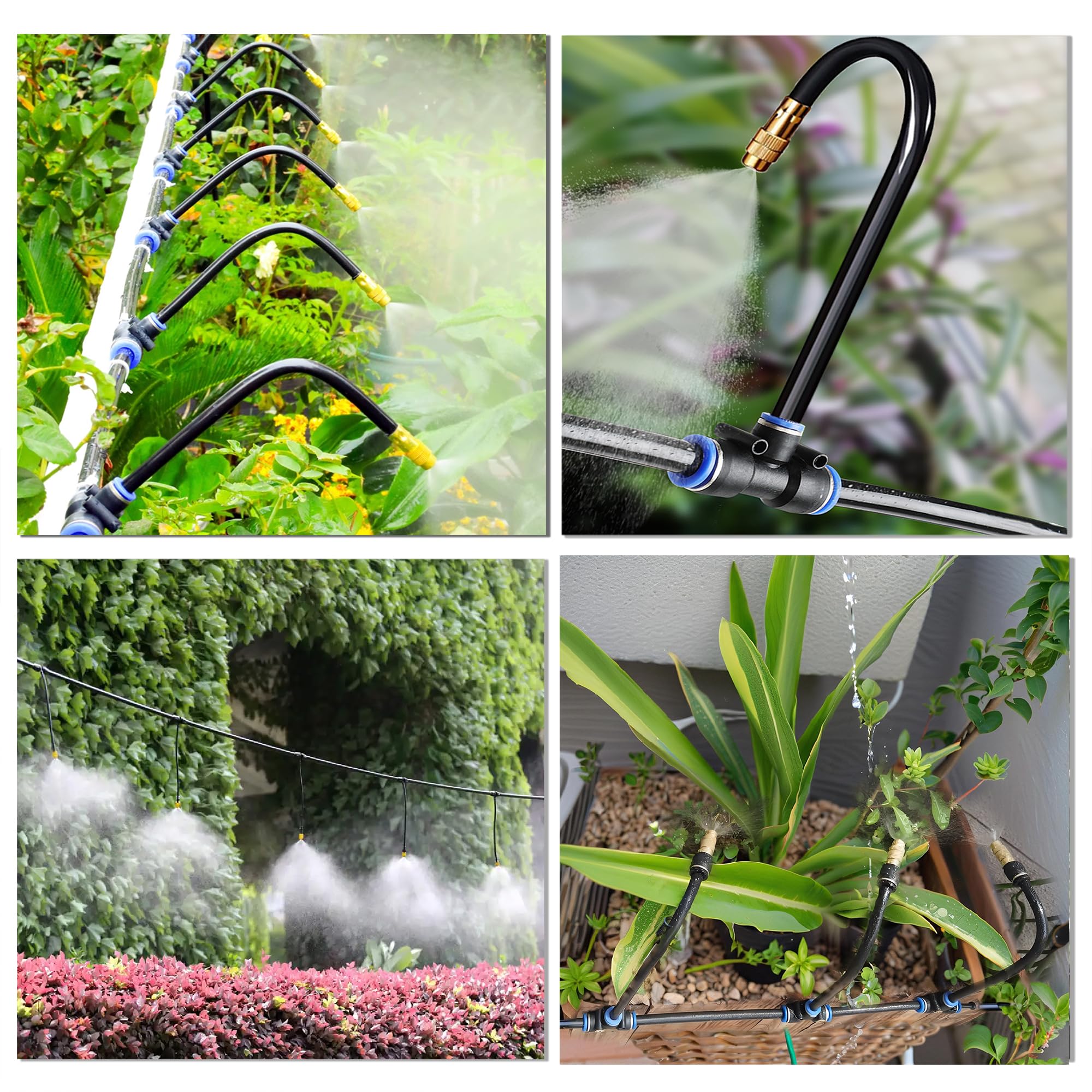 Dianrui versatile irrigation kit suitable for lawns, patios, greenhouses.