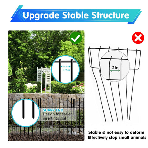 DIAOZAIT easy install no-dig design kit underscores quick setup