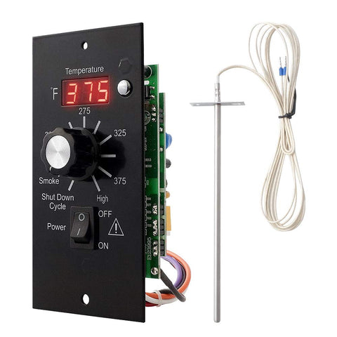 DIBAY digital thermostat front panel for Traeger grills showing precise temperature control