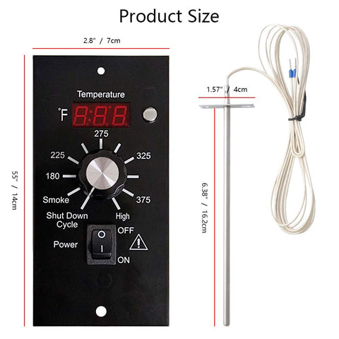 DIBAY smoke control indicator for precise smoke levels and flavor
