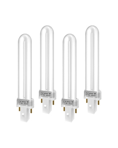 Dichroma 21050 9W bulb front view for Dynatrap attracts flying pests.