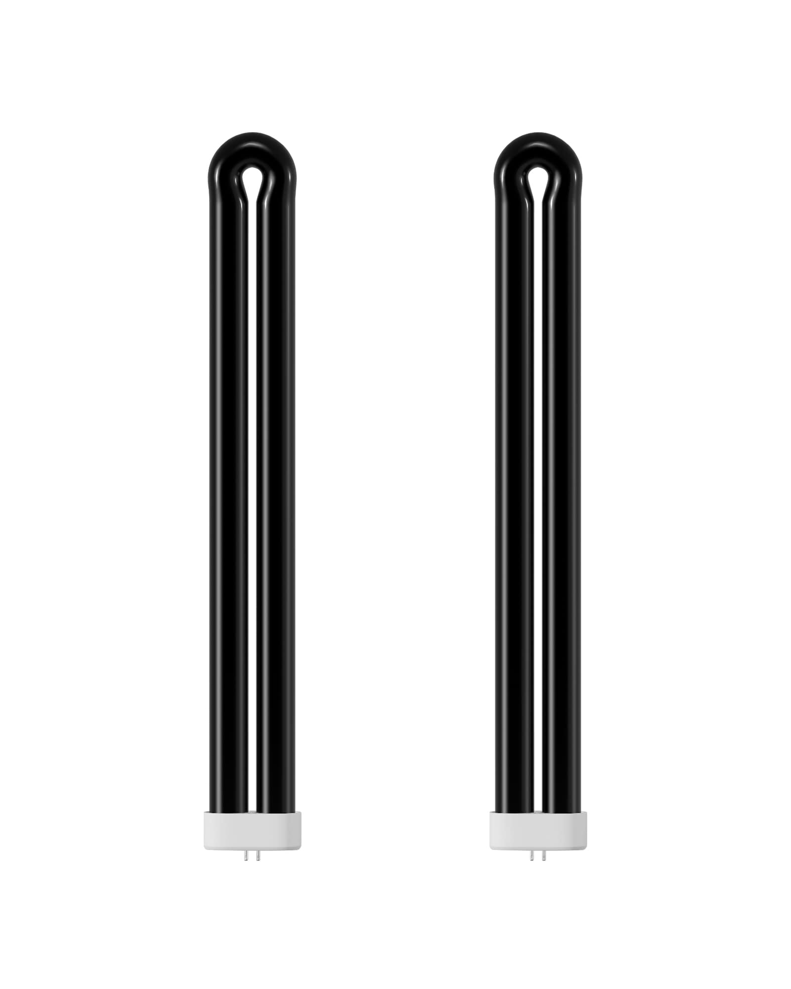 Dichroma BB-40blk 40W black light bulb close-up shows chemical-free insect attraction.