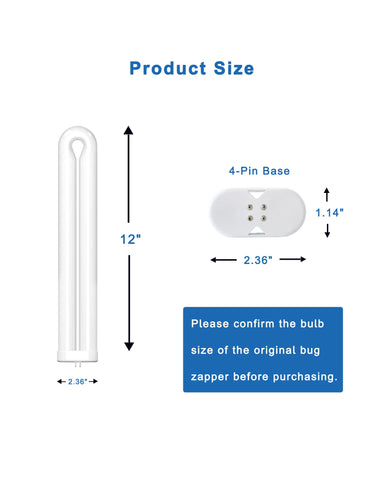 Dichroma BF150 bulb for Flowtron MC9000 enabling reliable nighttime appeal.