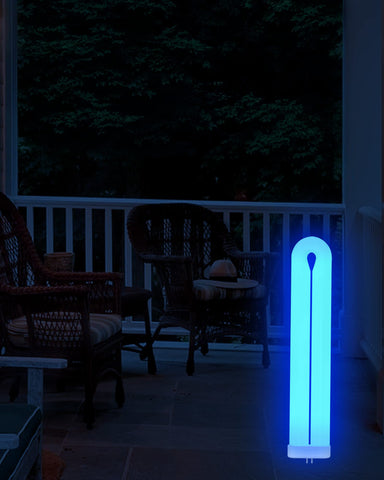 Dichroma BF190 in use at night attracting moths and gnats