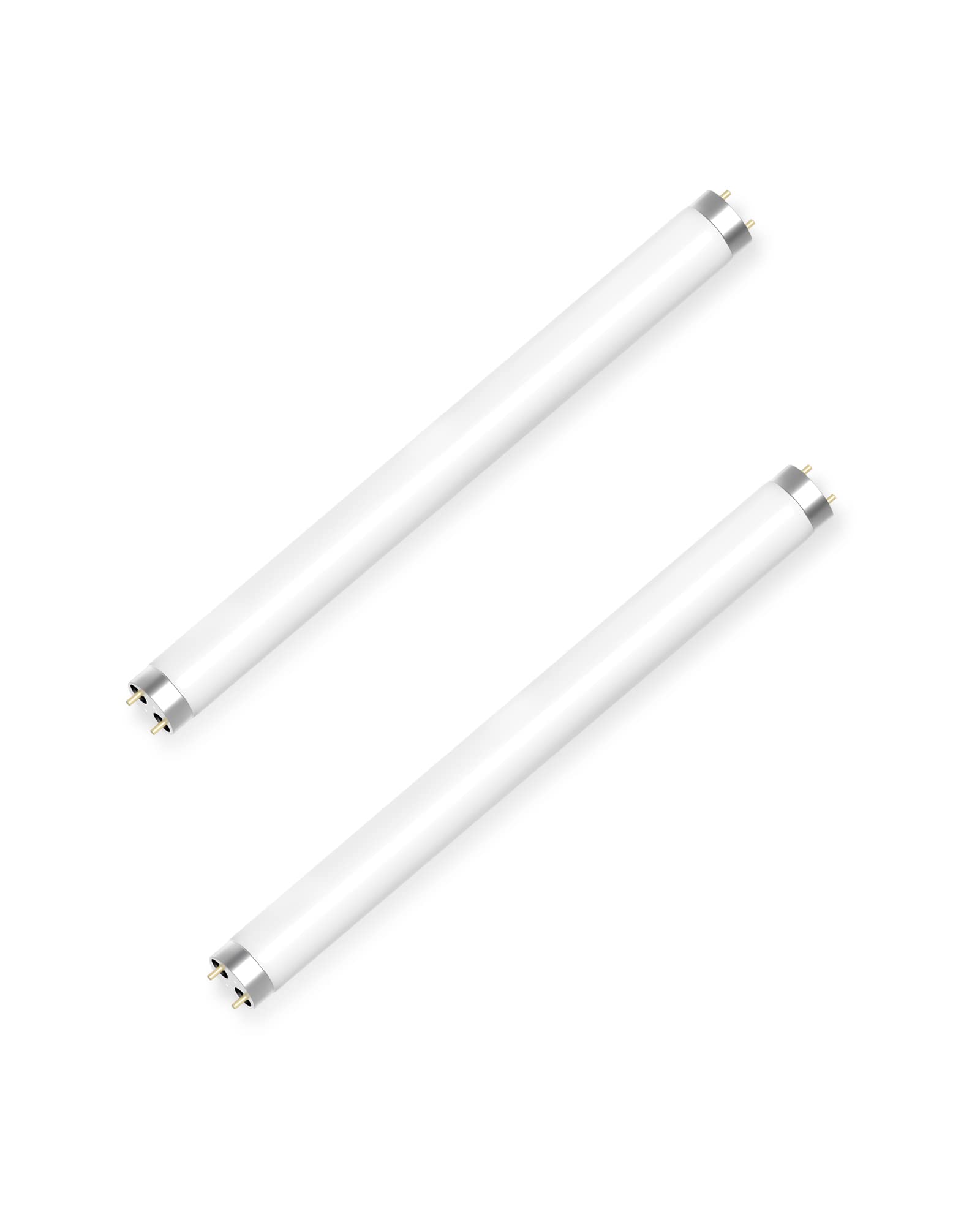 Dichroma 2-pack 10W T8 bug zapper bulb for 20W units, chemical-free insect attraction