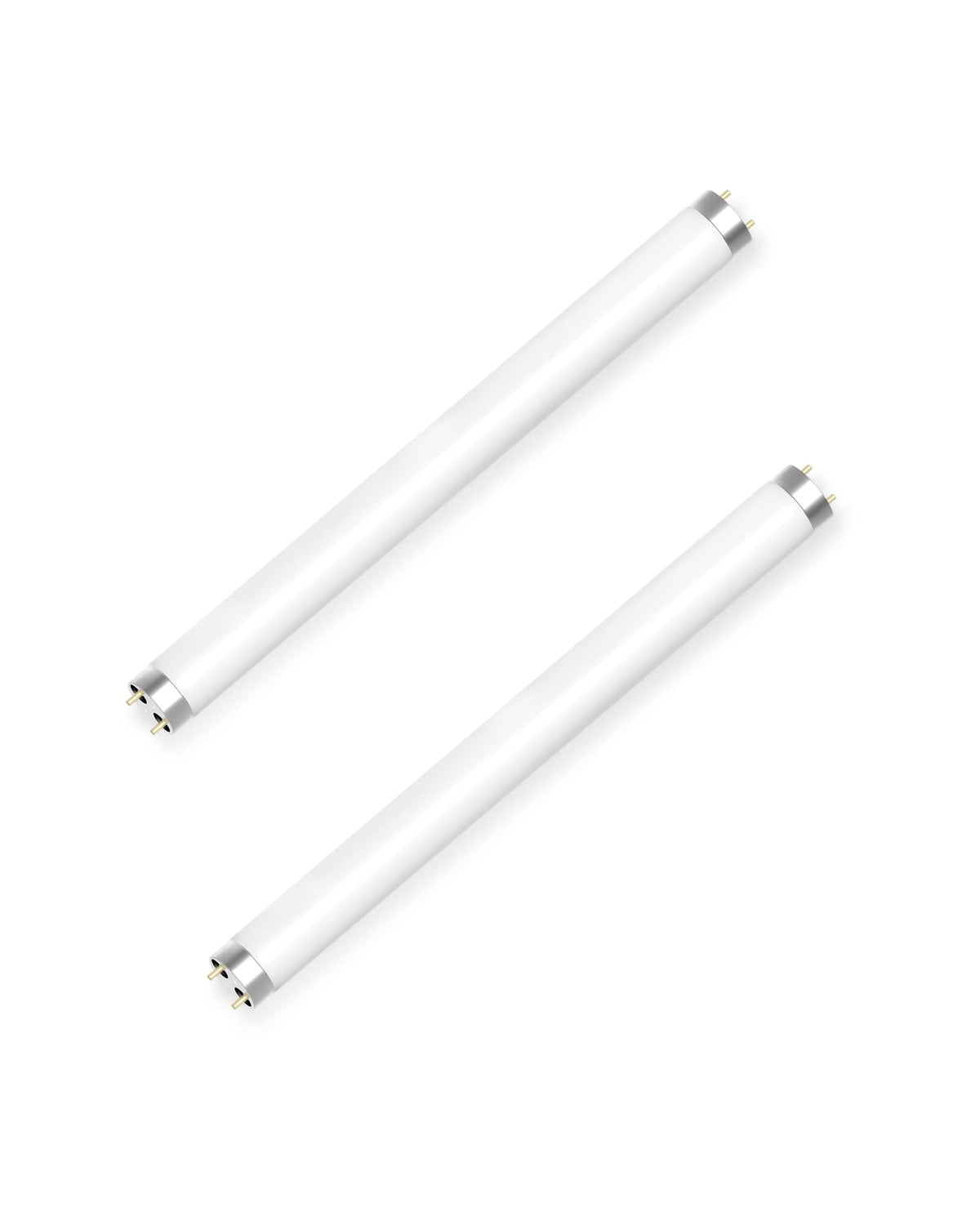 Dichroma 2-pack 10W T8 bug zapper bulb for 20W units, chemical-free insect attraction