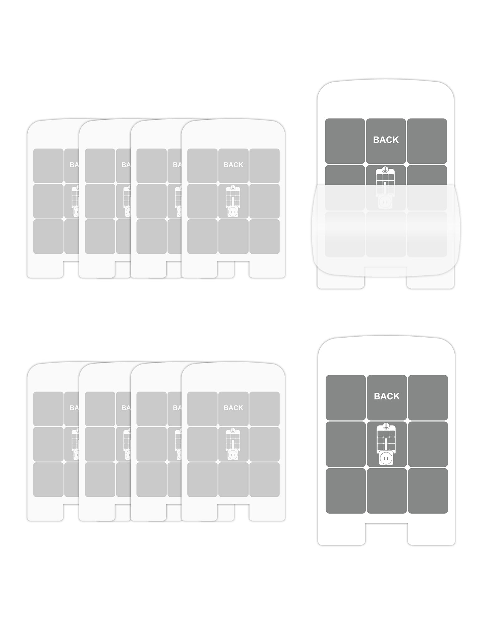 Dichroma Dynatrap compatible glue cards simplify replacements.