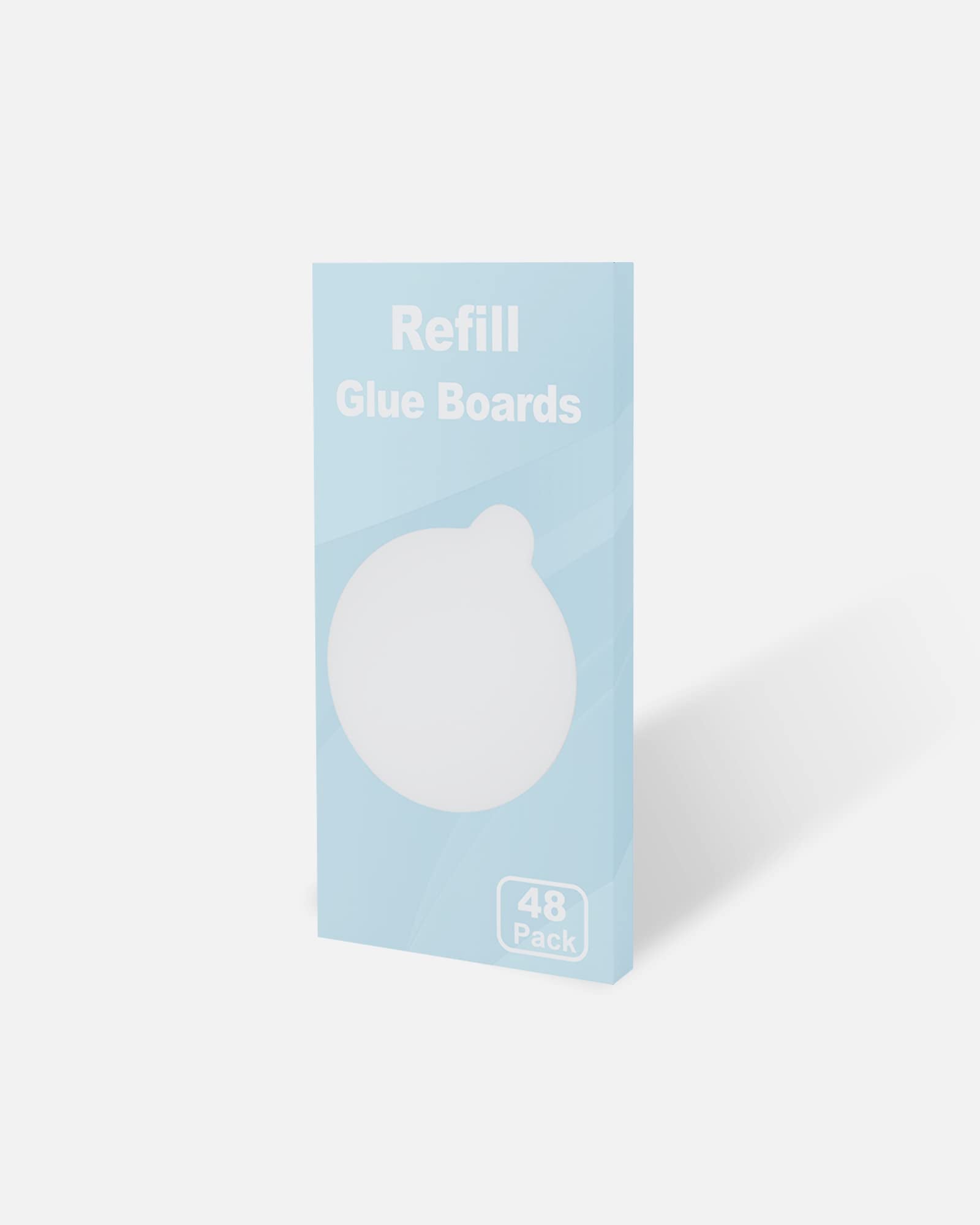 Dichroma glue boards easy to replace in compatible indoor traps.