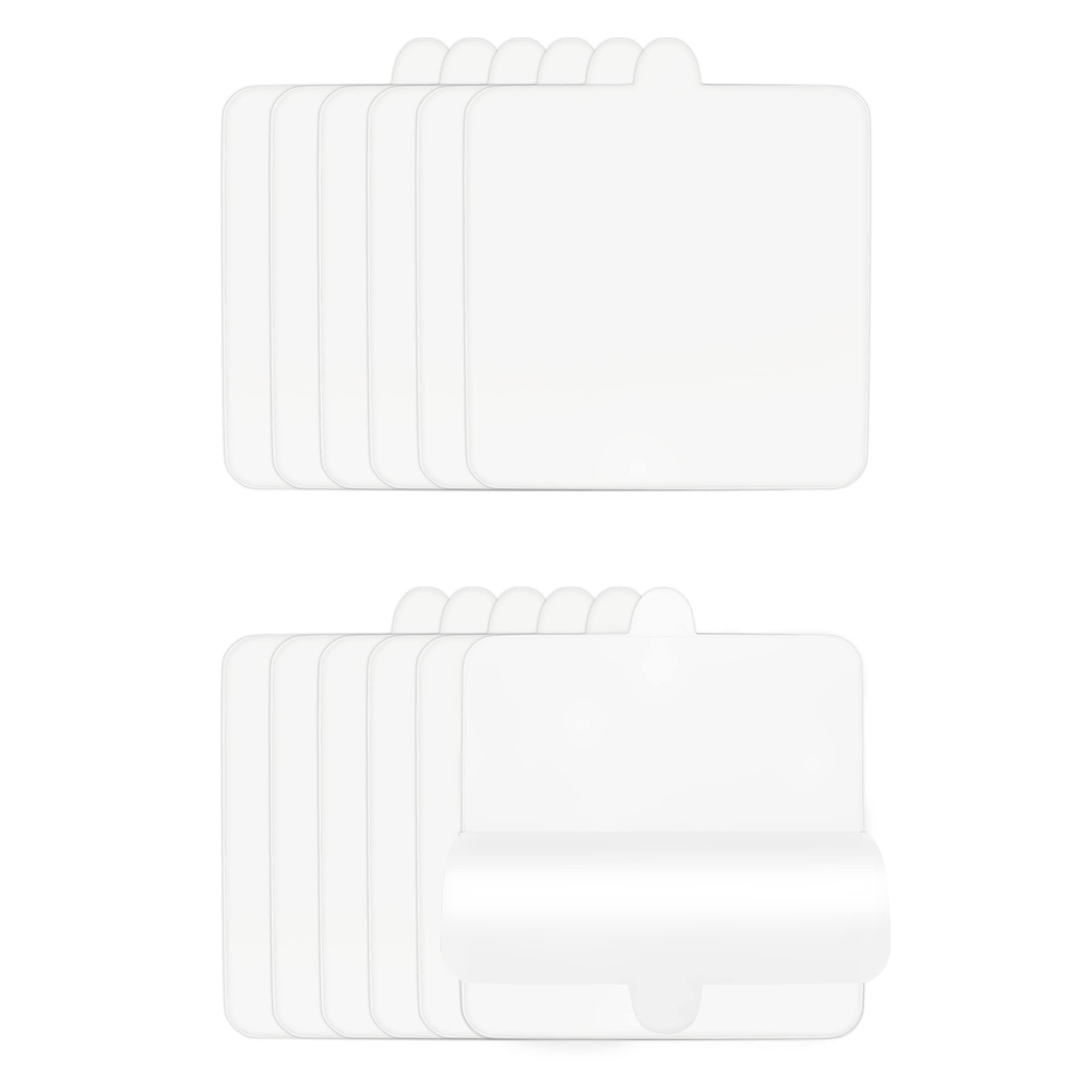 Dichroma flea trap refill discs for Terro traps show a strong glue surface capturing fleas effectively.