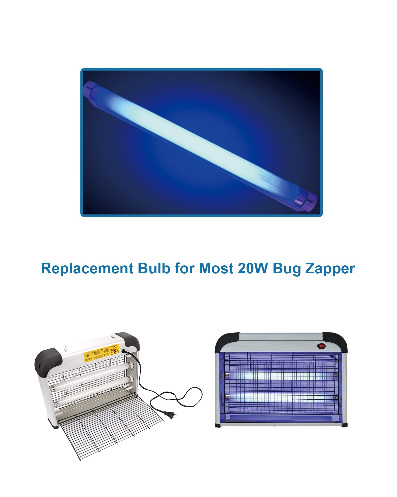 Dichroma indoor outdoor zapper lamp for versatile use.